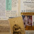 A glimpse at brother David�s well worn prayer book � pasted with all sorts of cuttings and littered with notes. He alsways carried the picture of his mother in the book.